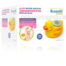 Термометр для ванной Ramili BTD100 Duck NEW!