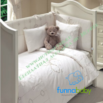 Комплект постельного белья Funnababy Luna Elegant 5 предм 120*60/125*65