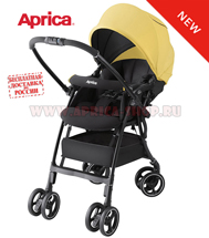 Детская коляска Aprica Luxuna Air 2021803 YE желтая NEW!