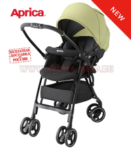 Детская коляска Aprica Luxuna Air 2021801 GN салатовая NEW!